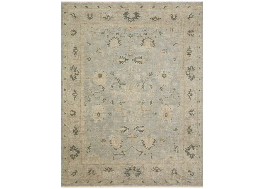 Helena HEL05 Sky/Ash 8'6" x 11'6" Rug