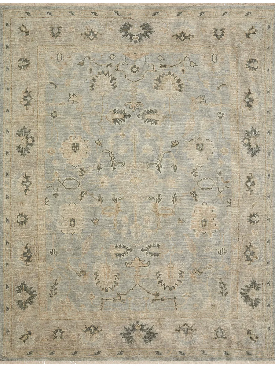 Helena HEL05 Sky/Ash 8'6" x 11'6" Rug