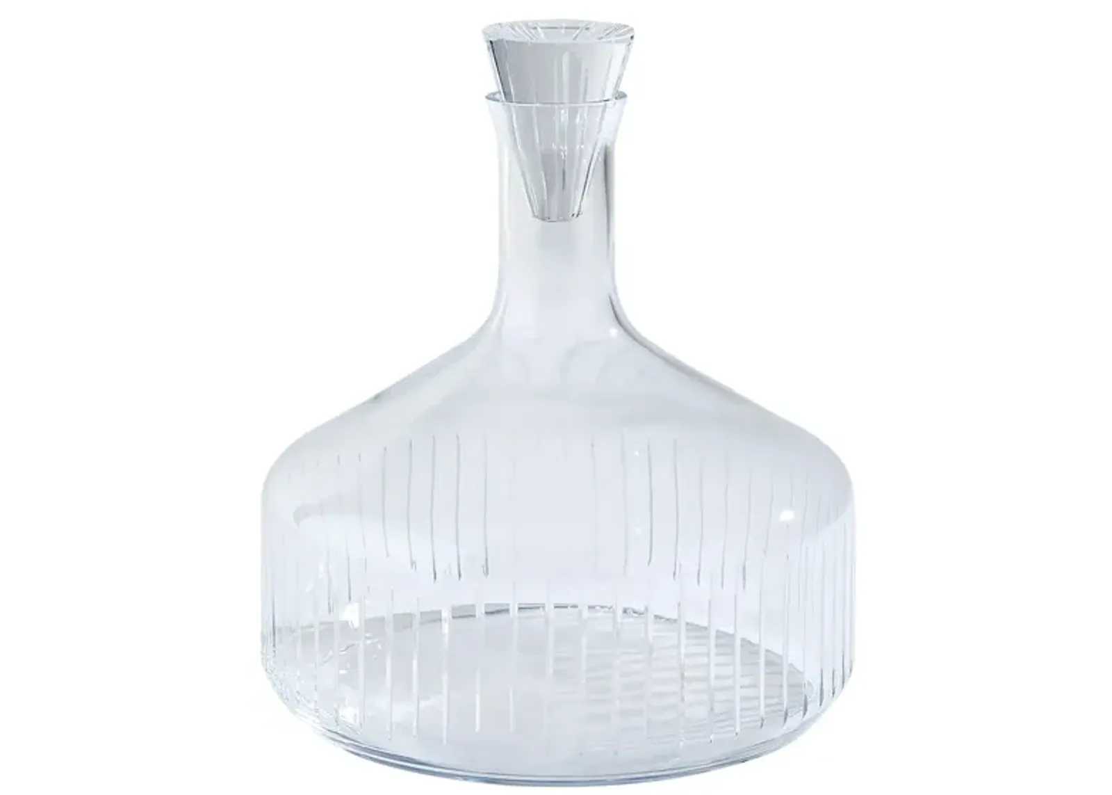 V Cut Decanter-Squat