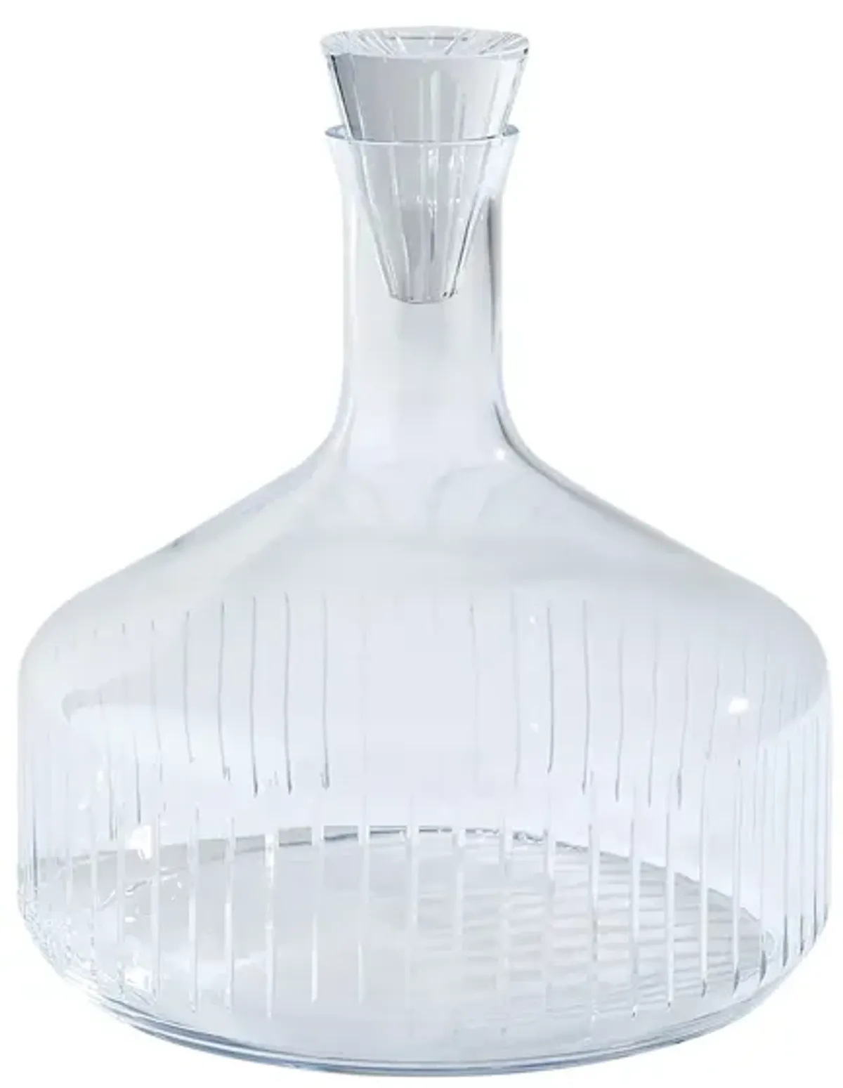 V Cut Decanter-Squat