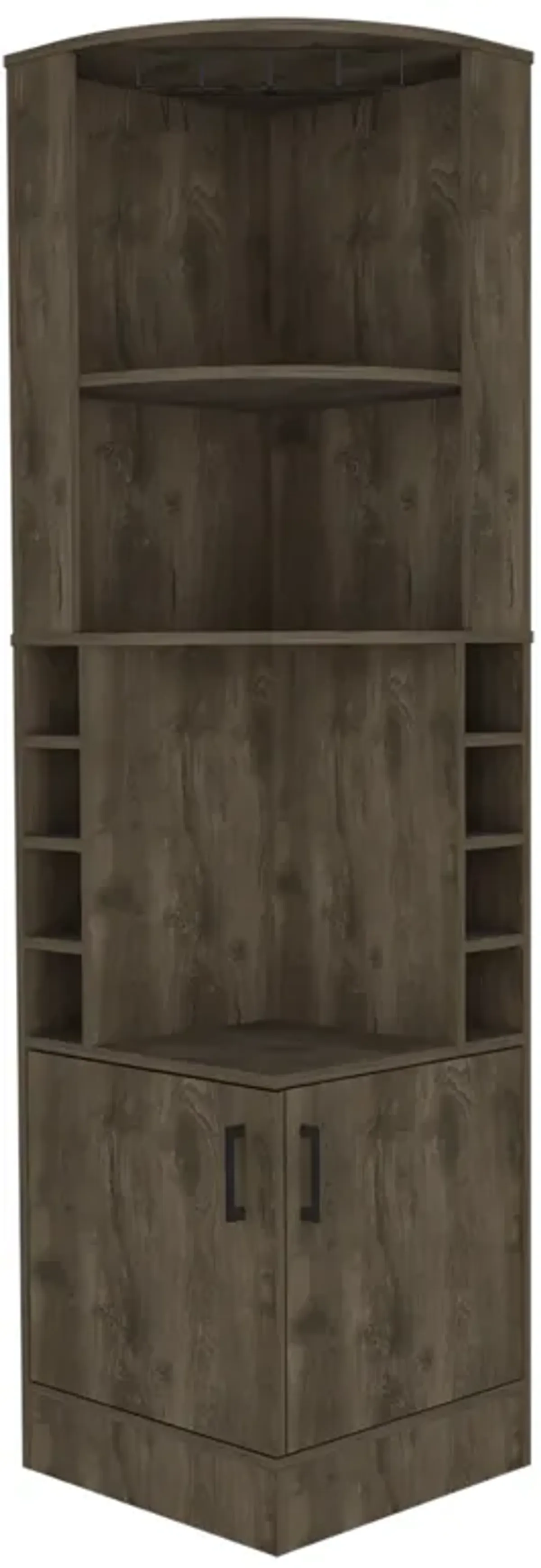 Bar Cabinet Papprika, Living Room, Dark Brown