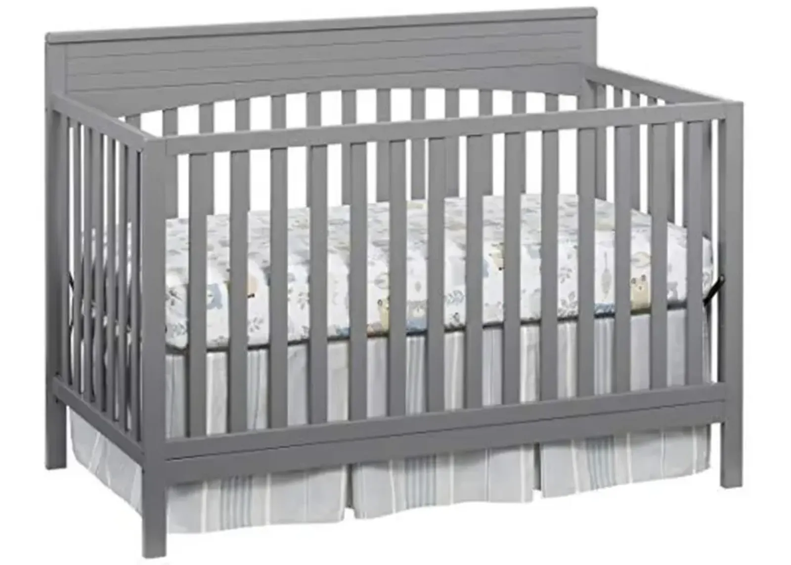 Oxford Baby Emerson 4 In 1 Convertible Crib Dove Gray