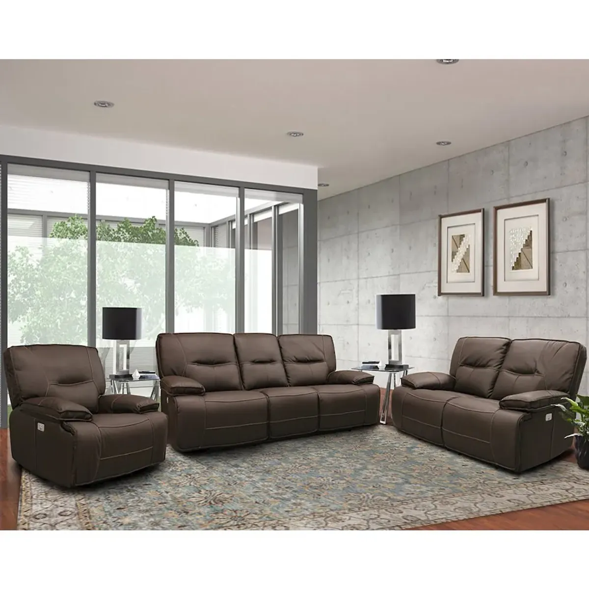 Parker Living Spartacus - Chocolate Power Recliner