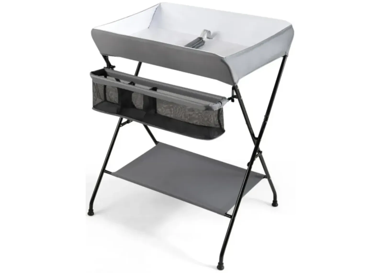 Portable Infant Changing Station Baby Diaper Table with Safety Belt