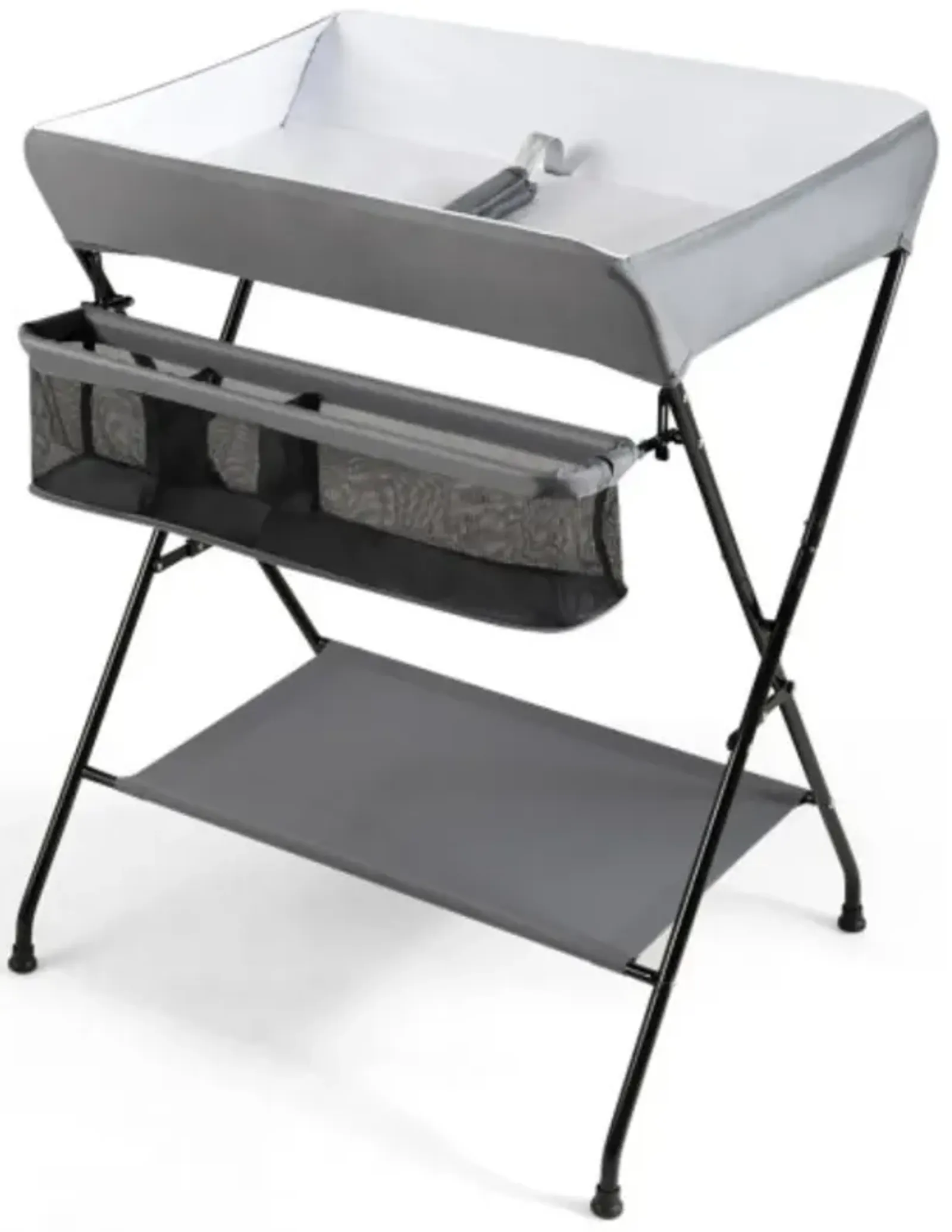 Portable Infant Changing Station Baby Diaper Table with Safety Belt