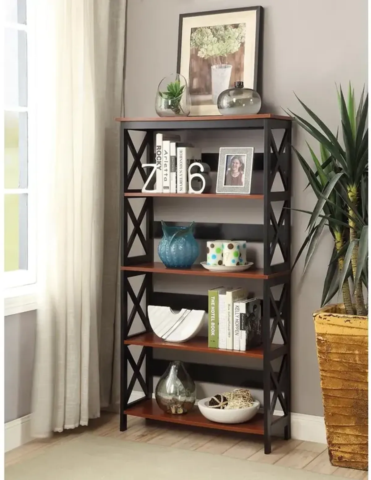 Convience Concept, Inc. Oxford 5 Tier Bookcase