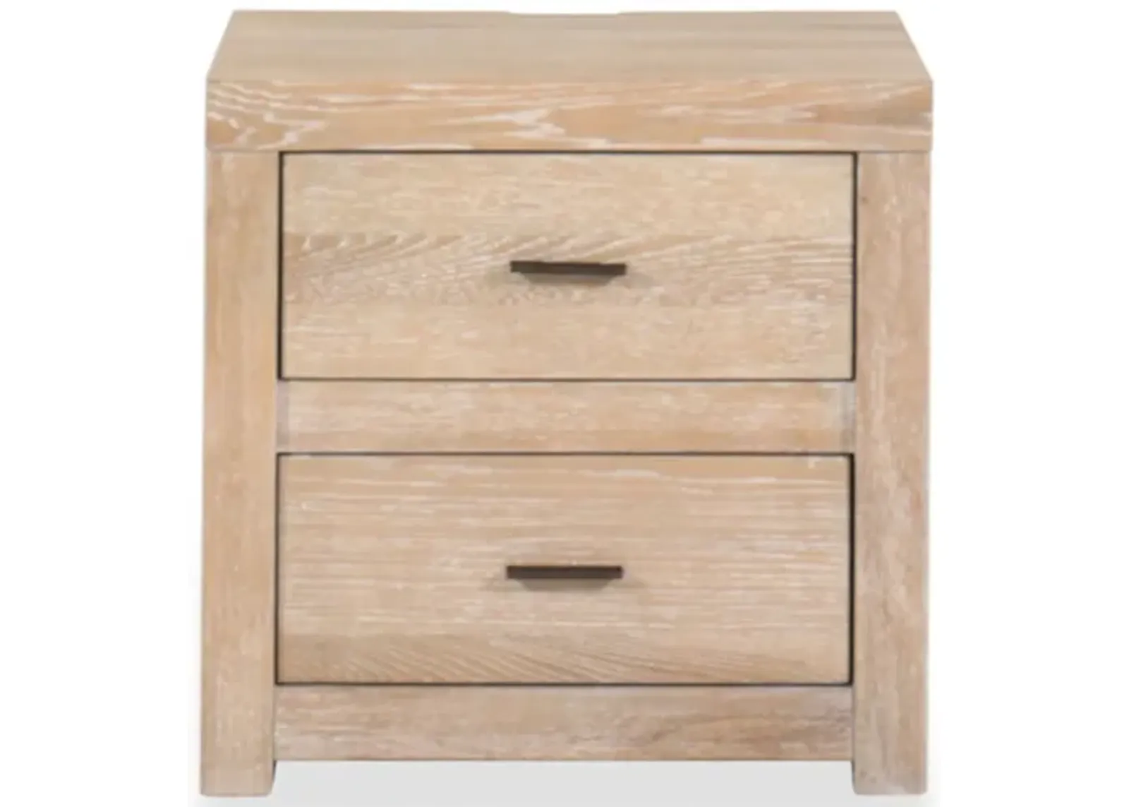 Modern Loft 2-Drawer Nightstand