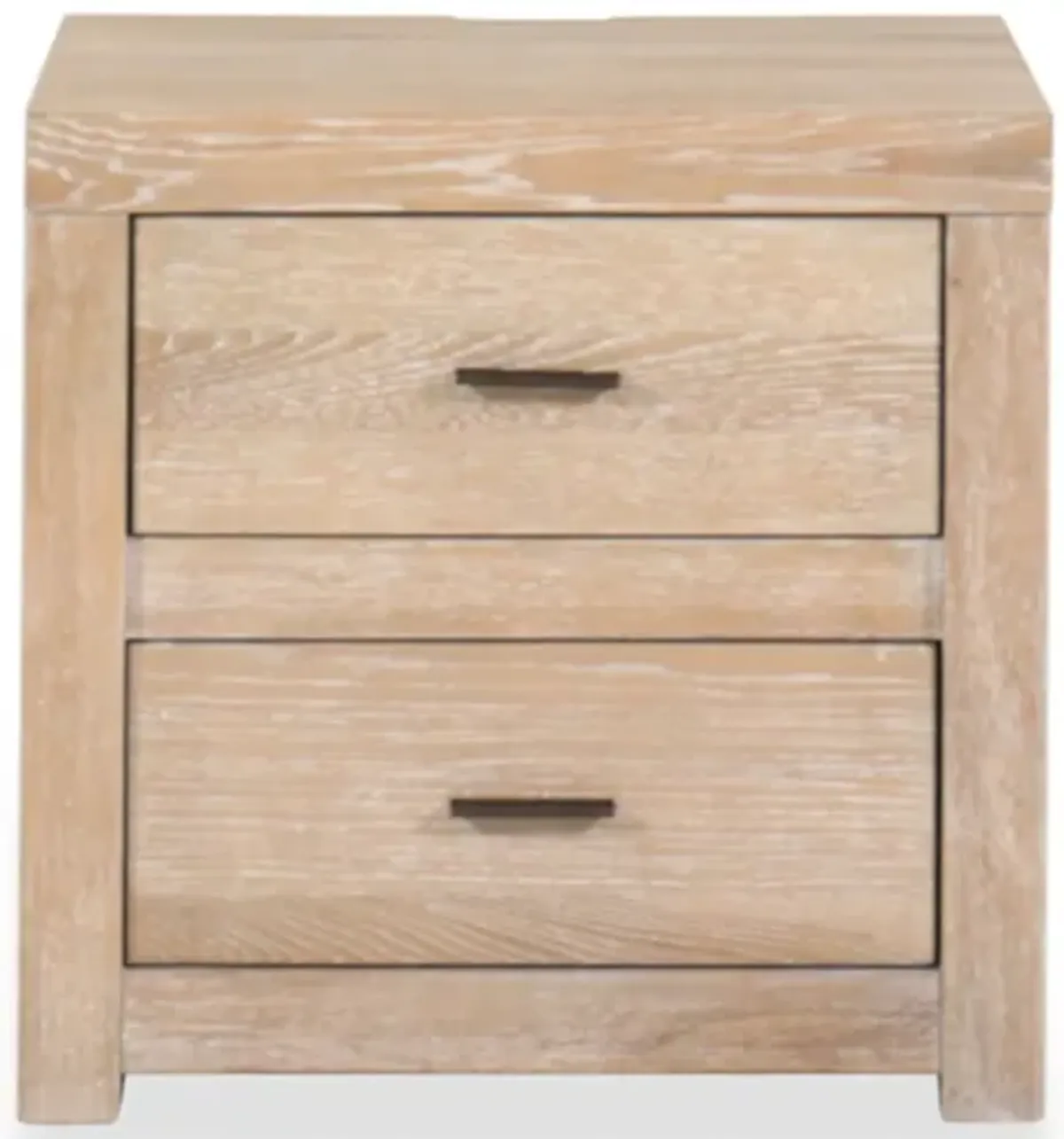 Modern Loft 2-Drawer Nightstand