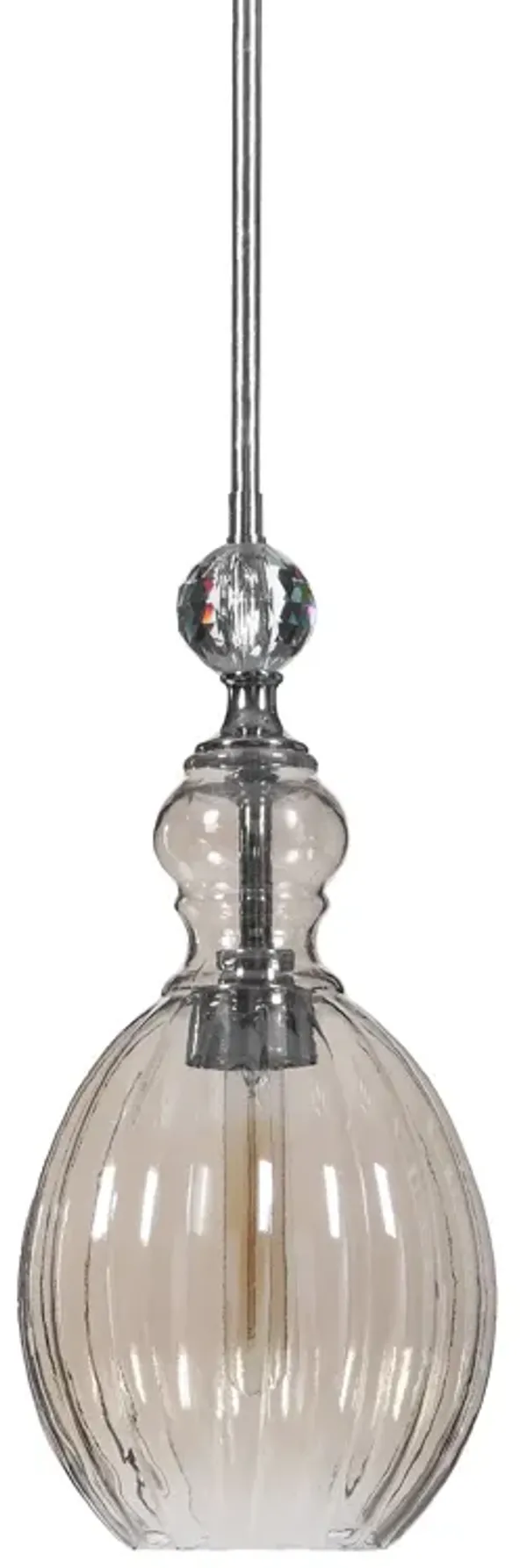Uttermost Gigi 1 Light Glass Mini Pendant