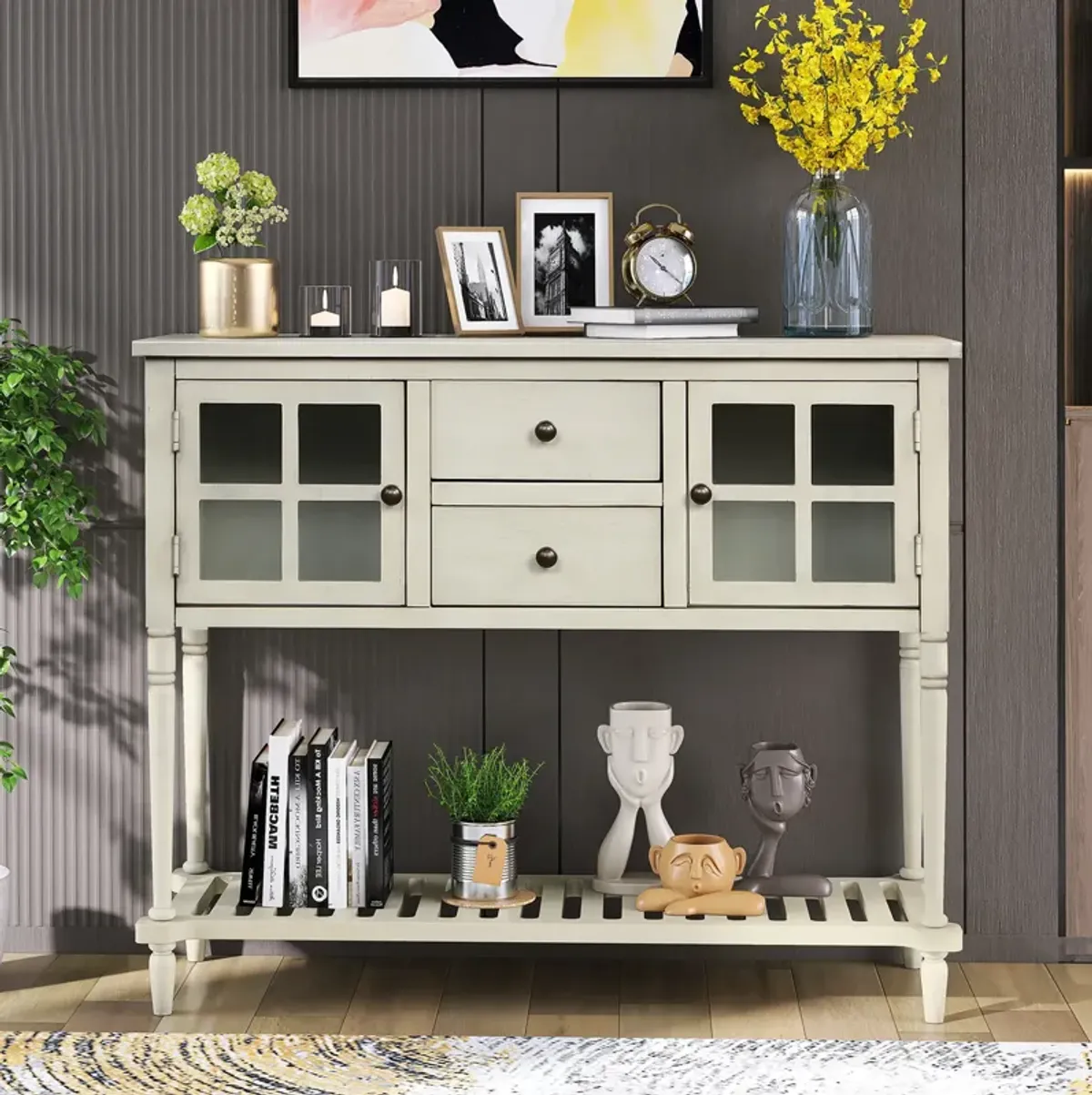 Merax Buffet Storage Cabinet Console Table