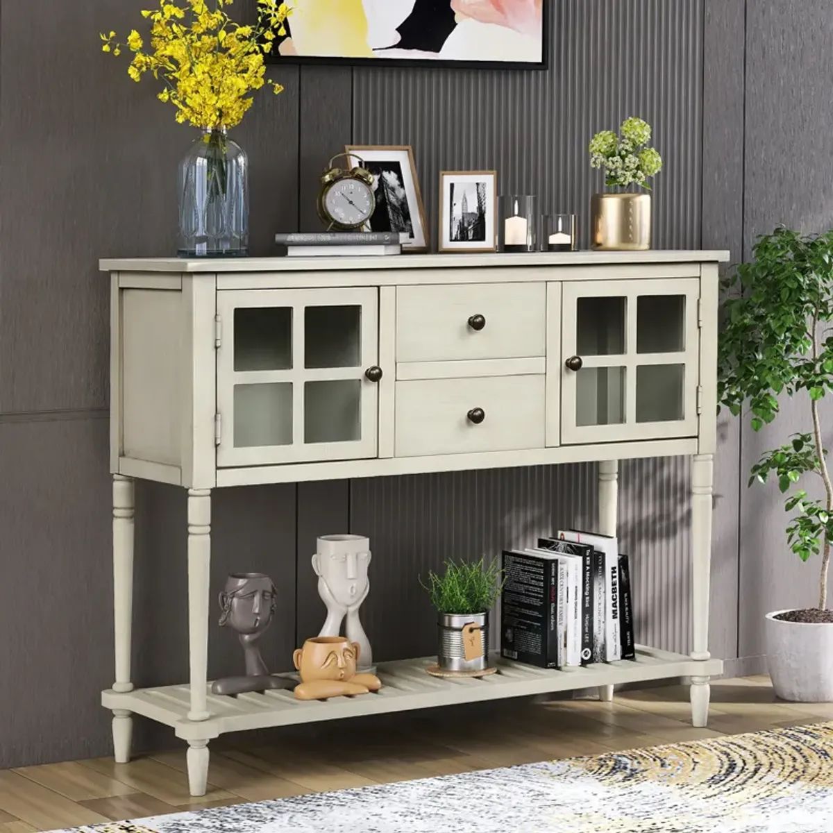 Merax Buffet Storage Cabinet Console Table