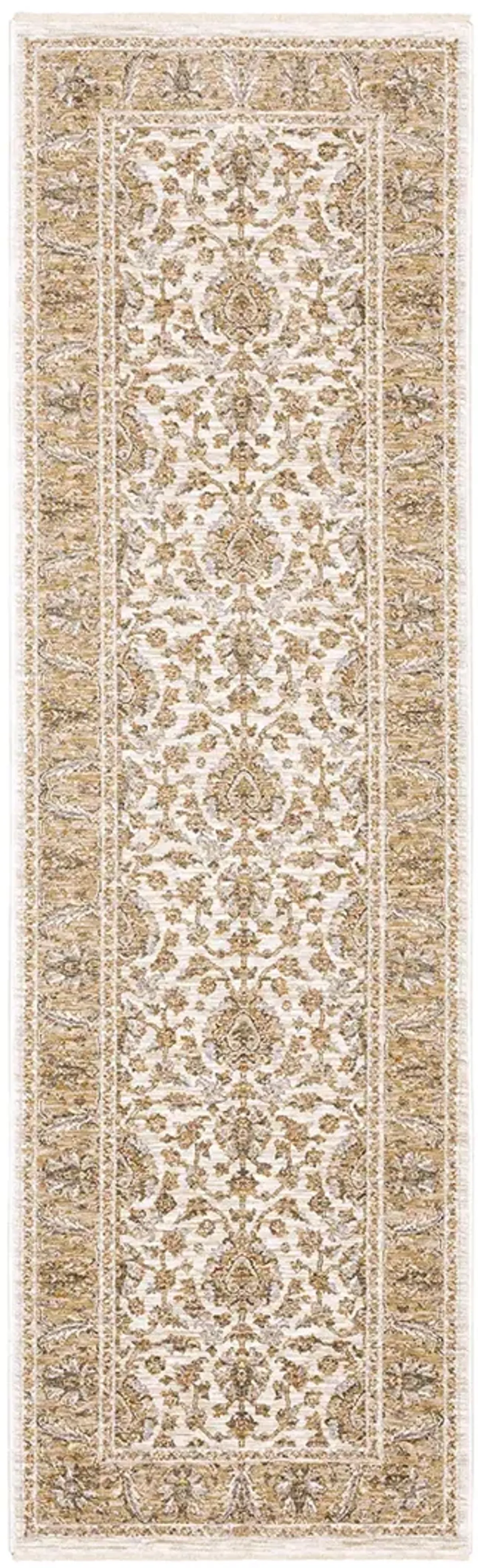 Maharaja 2'3" x 7'6" Ivory Rug