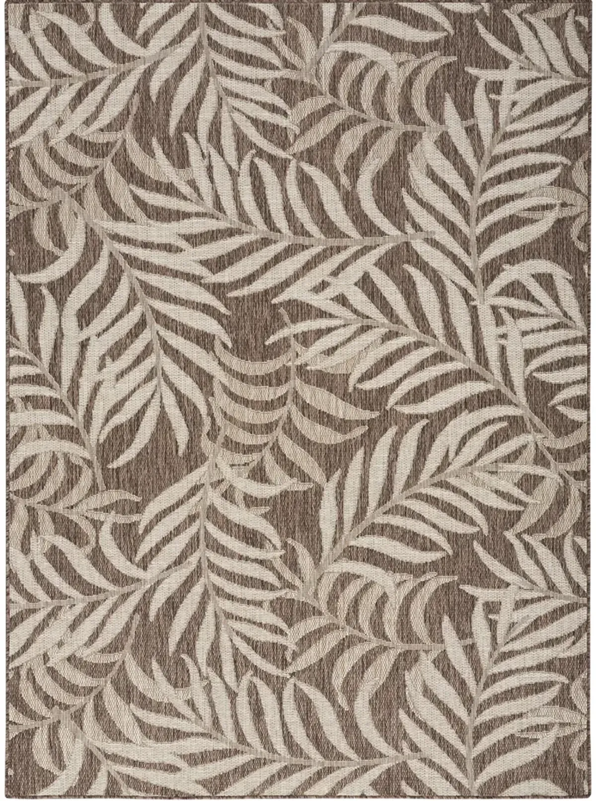 Garden Oasis GOA01 Mocha 6' x 9' Rug