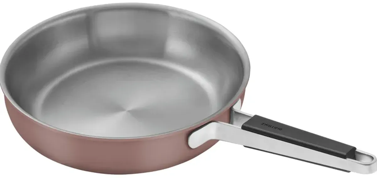 ZWILLING Pure 11-inch Stainless Steel Fry Pan, Rose