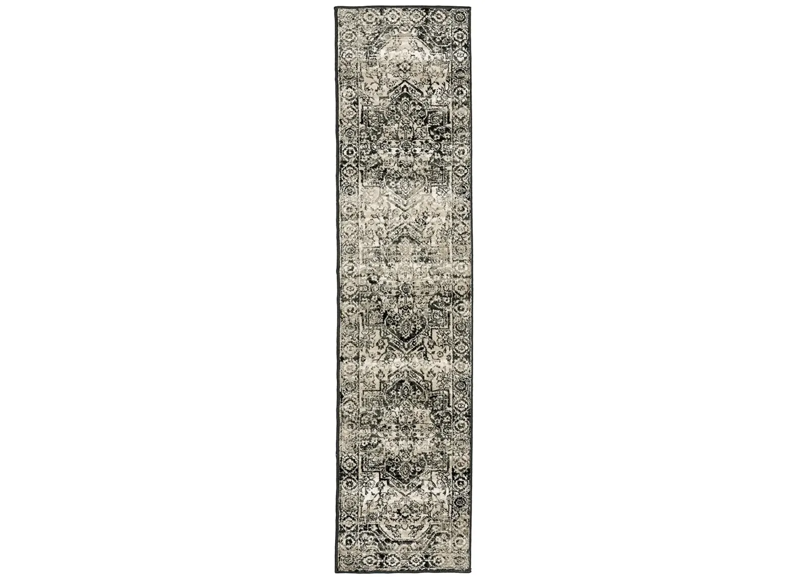 Georgia 1'10" x 7'6" Grey Rug