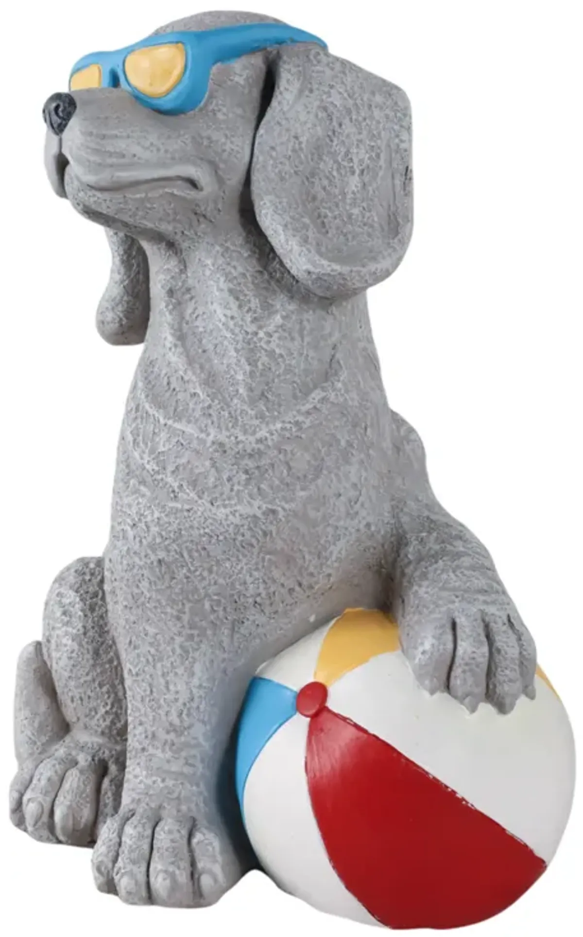 Beach Dog Garden Statue