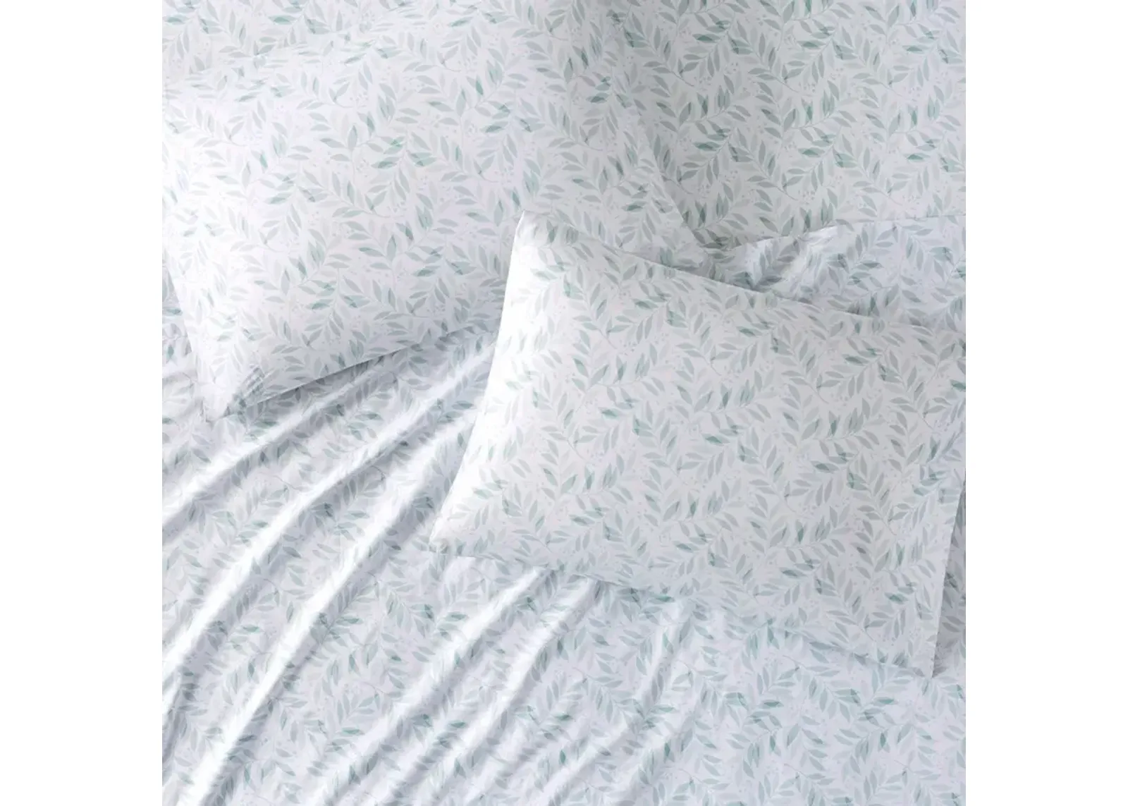 Gracie Mills Esme Breathable Printed Cotton Percale Sheet Set