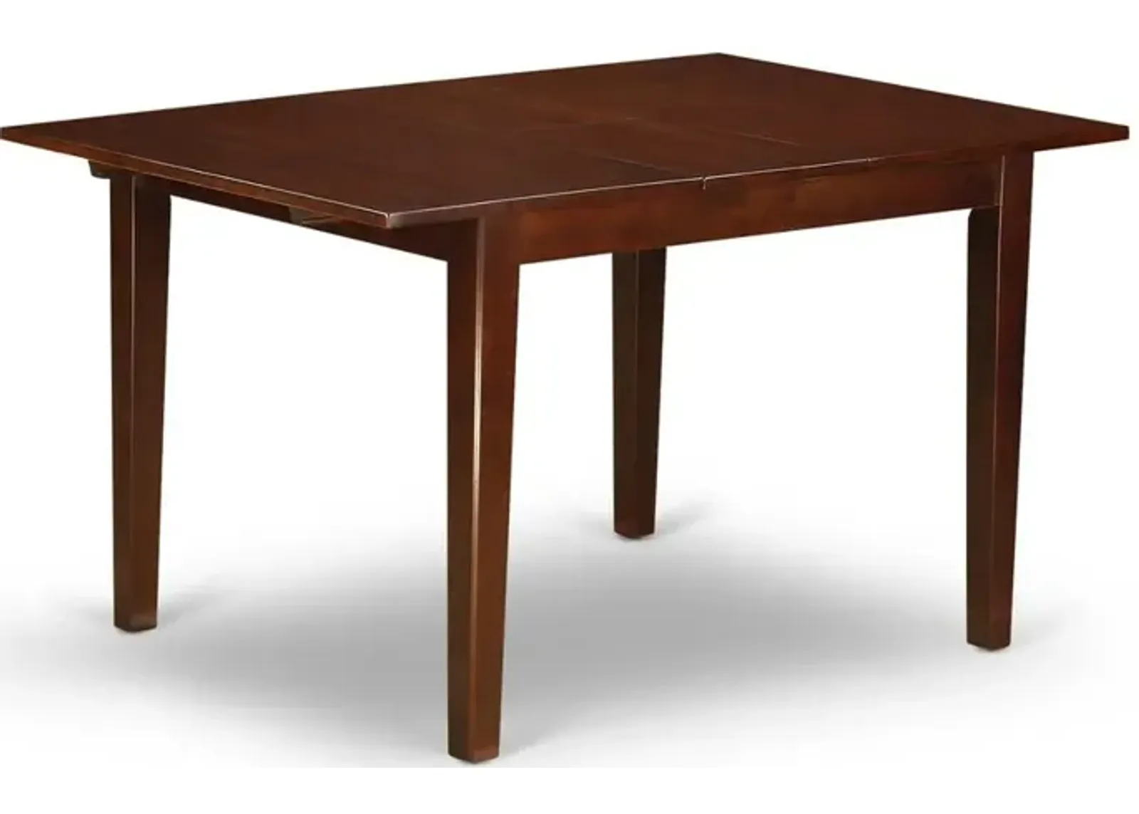 East West Furniture Milan  rectangular  Table  with  12  butterfly  leaf