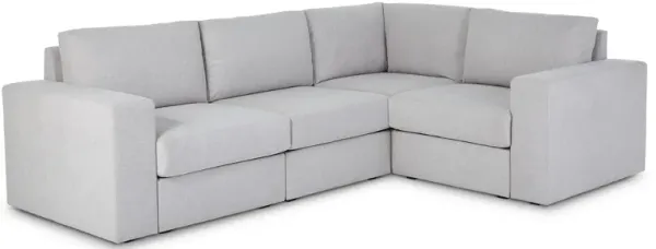Flex Frost 4-Seat Sectional with Wide Arm