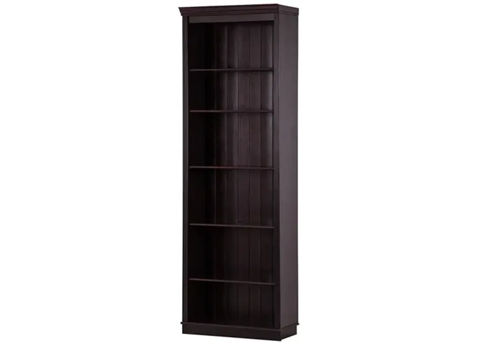 Anita Tall 6 Shelf Wooden Bookcase