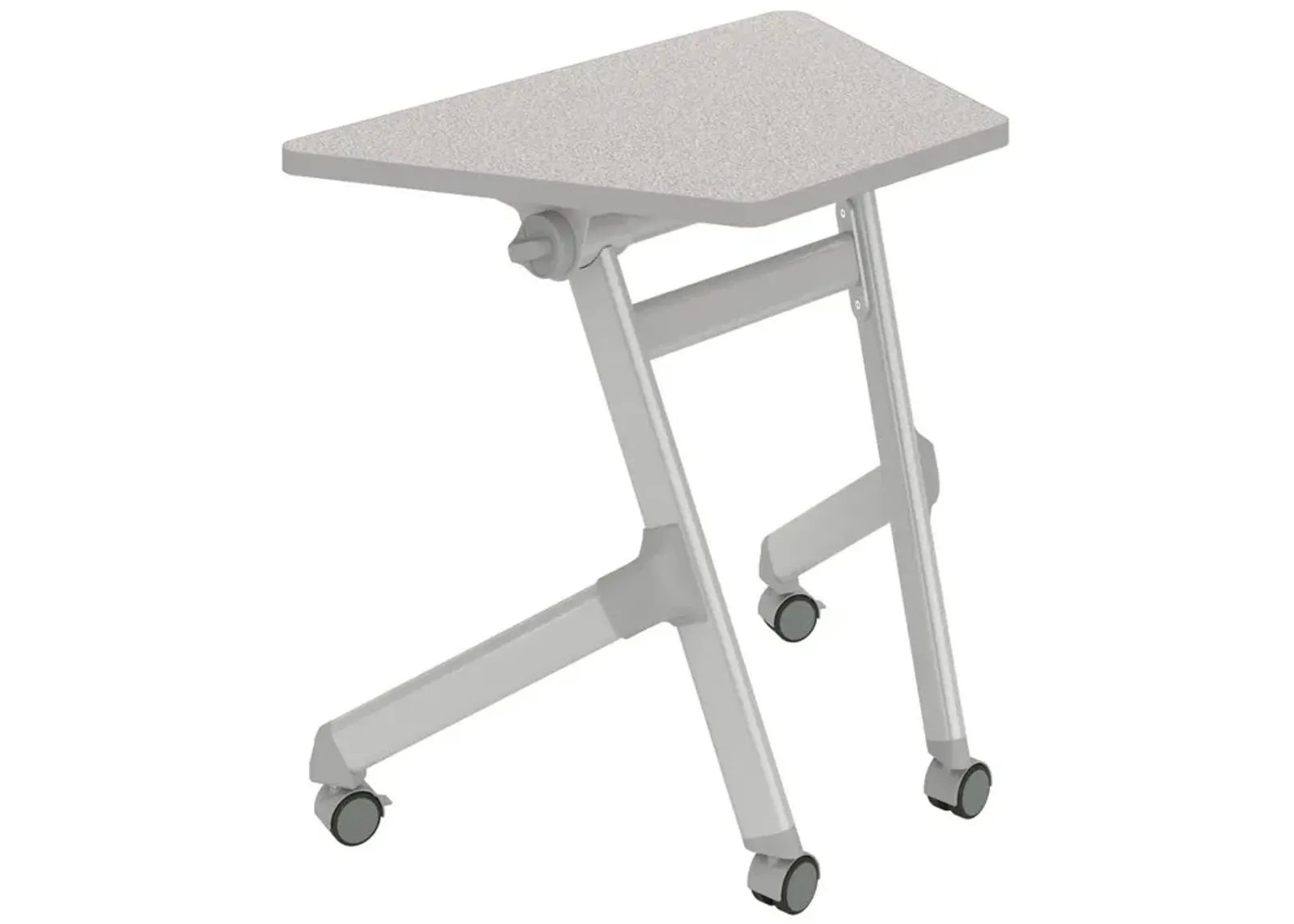 Learn Nesting Trapezoid Desk - Gray