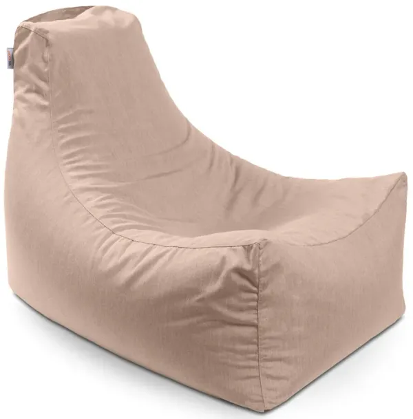 Jaxx Juniper Outdoor Bean Bag Patio Chair & Poolside Lounge, Navy Blue