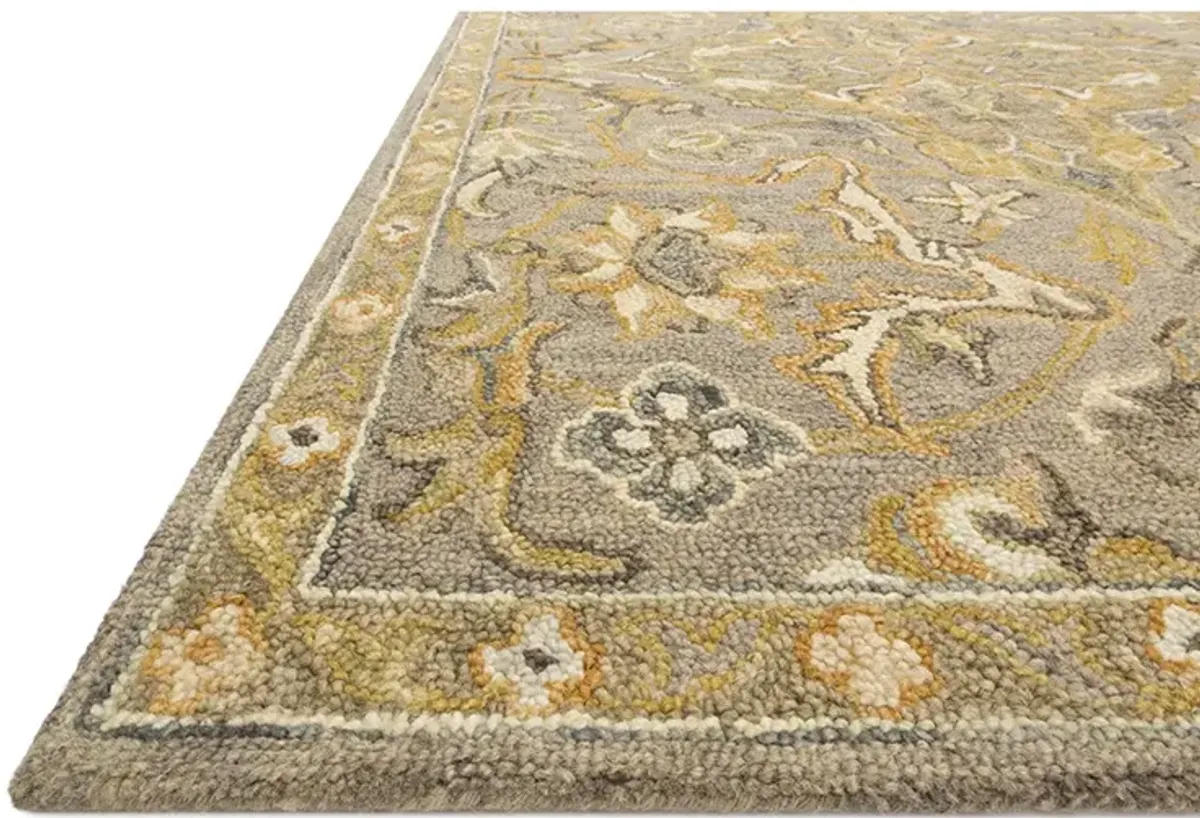 Victoria VK04 Grey/Multi 7'9" x 9'9" Rug