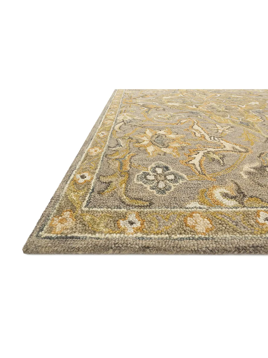 Victoria VK04 Grey/Multi 7'9" x 9'9" Rug