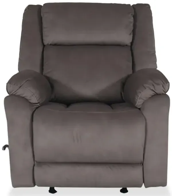 Walnut Glider Recliner