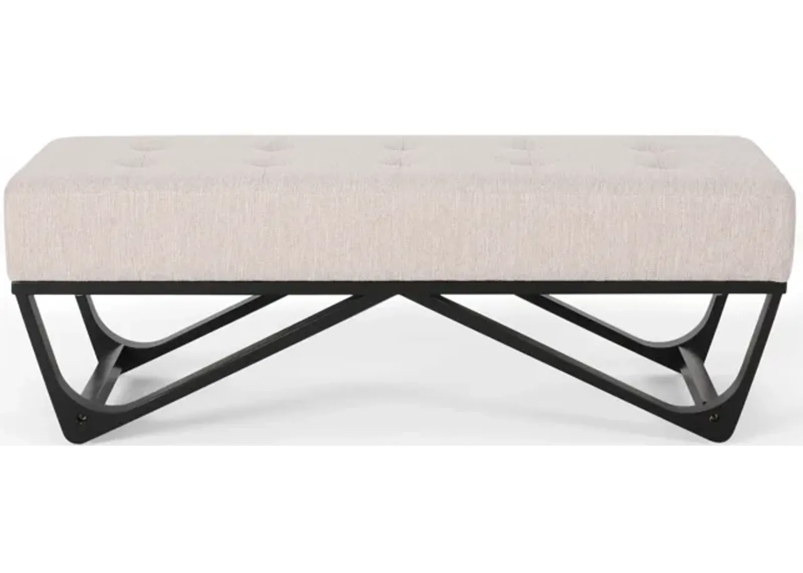 Merax Button-Tufted Ottoman Bench