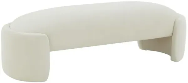 Belen Kox Modern Post Velvet Bench, Belen Kox