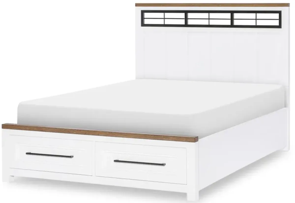 Dutton Full Panel Bed w/ Storage