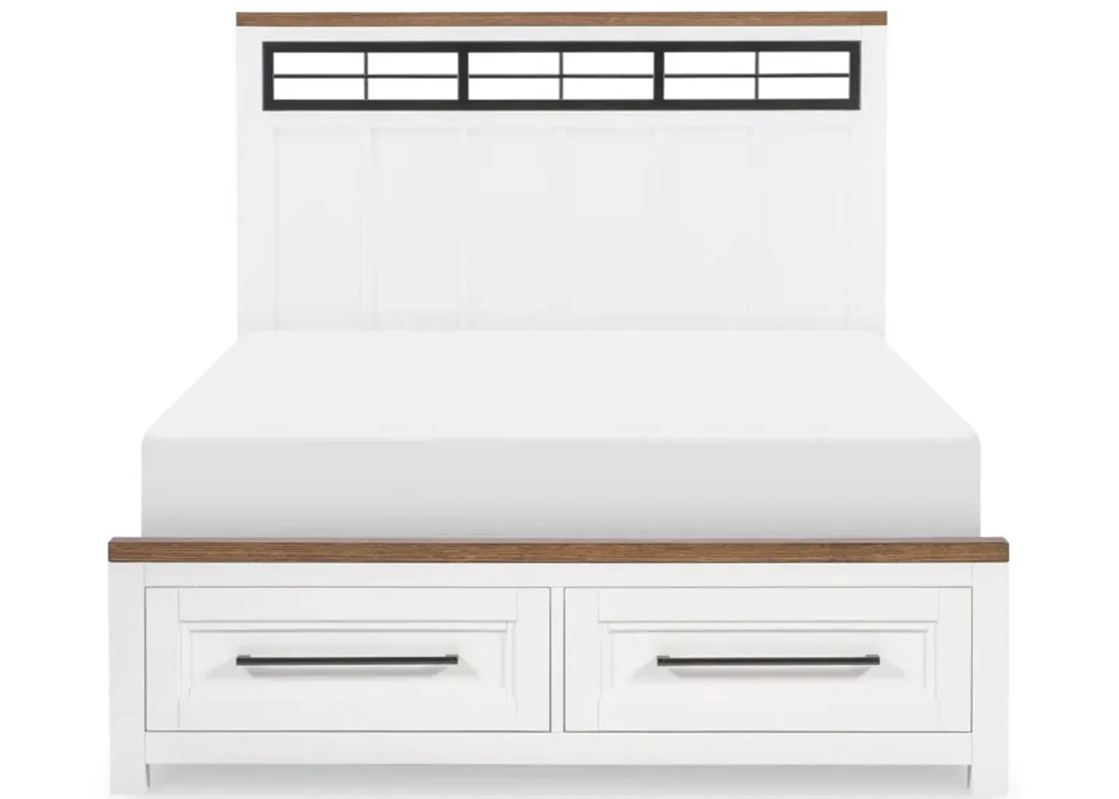 Dutton Full Panel Bed w/ Storage