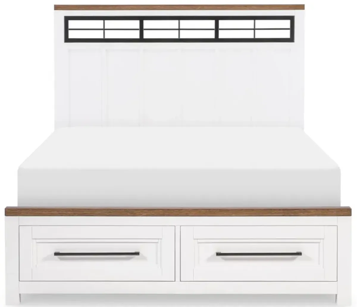 Dutton Full Panel Bed w/ Storage