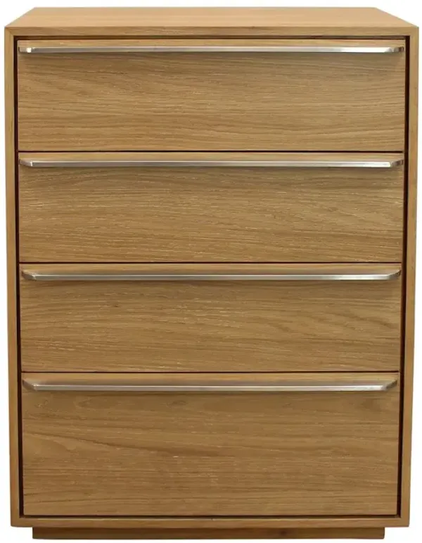 Sarasota 4 Drawer Dresser in Natural Oak