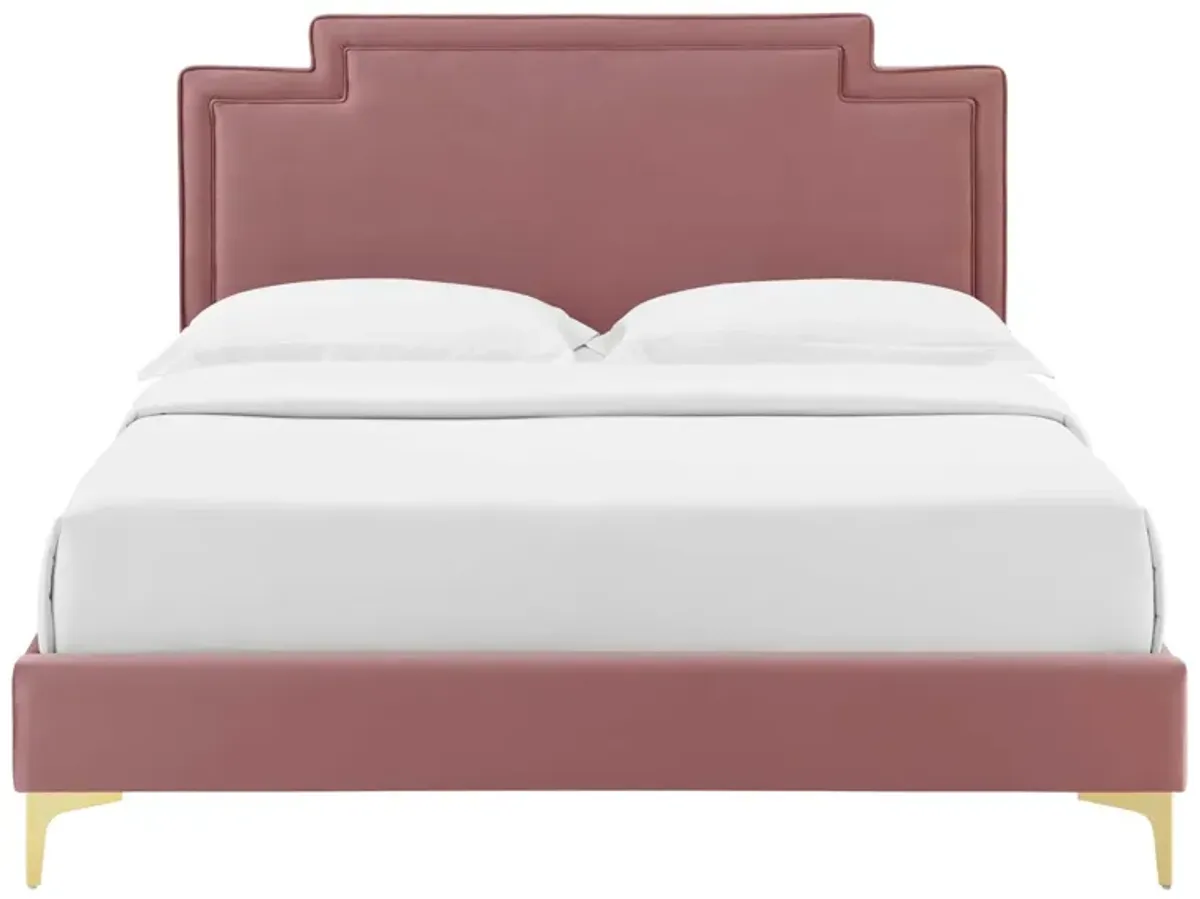 Modway - Liva Performance Velvet Twin Bed