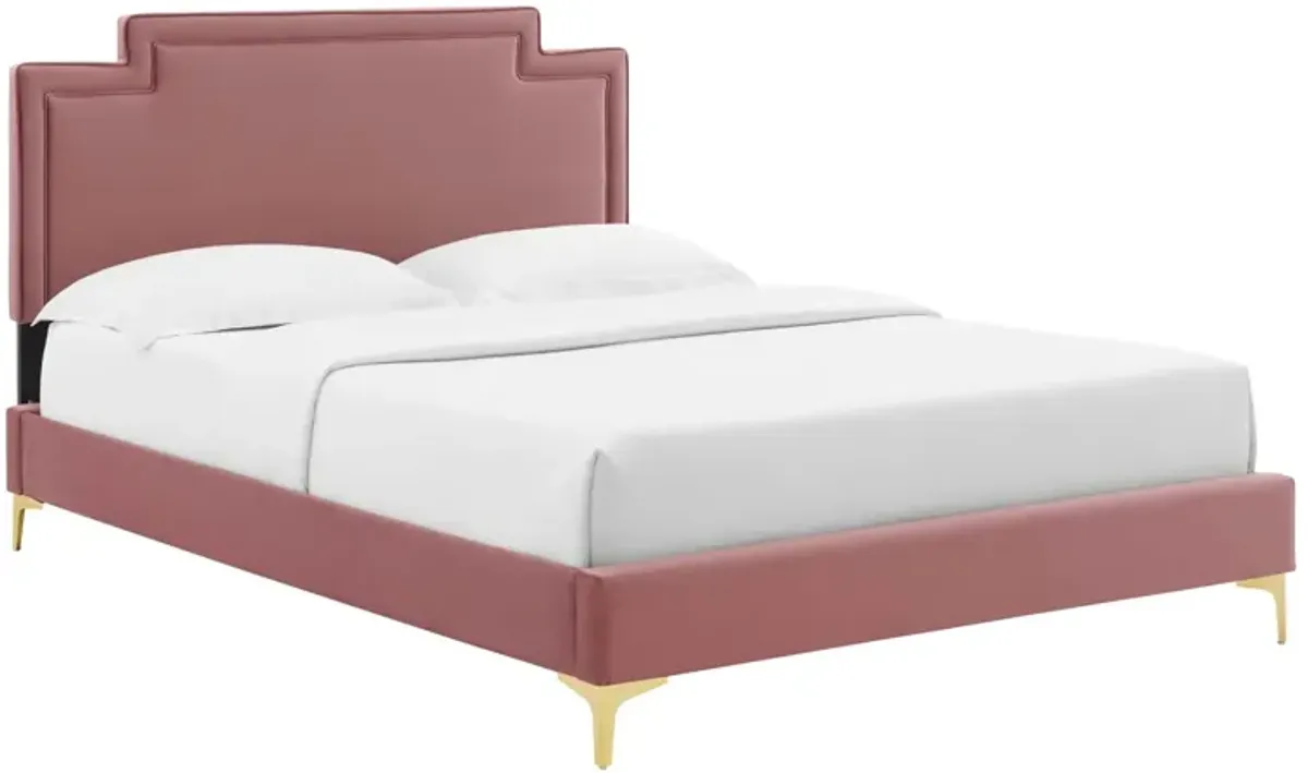 Modway - Liva Performance Velvet Twin Bed