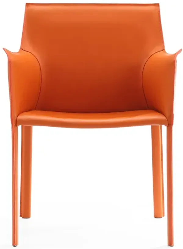 Paris Orange Dining Chairs (Set of 6)