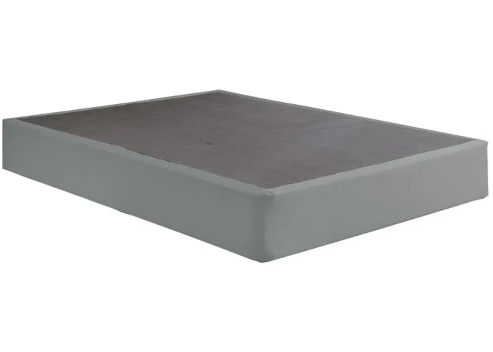 Dio 9 Inch Full Size Mattress Foundation Base, Polyester, Metal Frame - Benzara