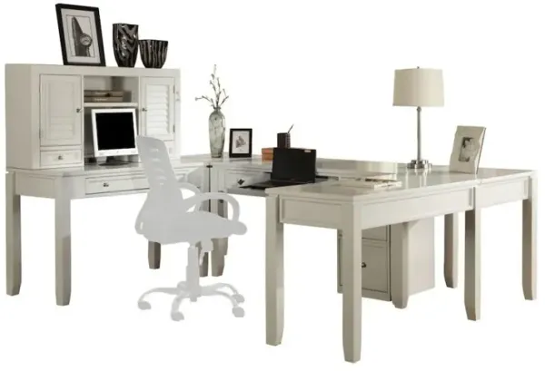 Parker House Furniture Parker House Boca U Shape Desk with Hutch and File