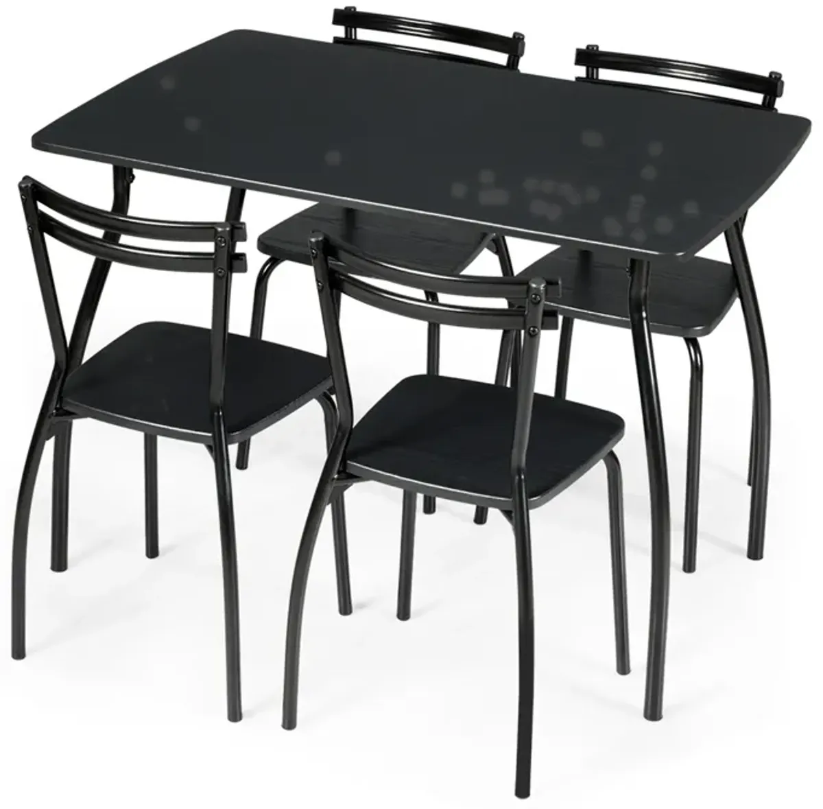 5 Pieces Dining Table Set with 4 Chairs