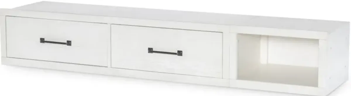 Flatiron Underbed Storage Unit - White