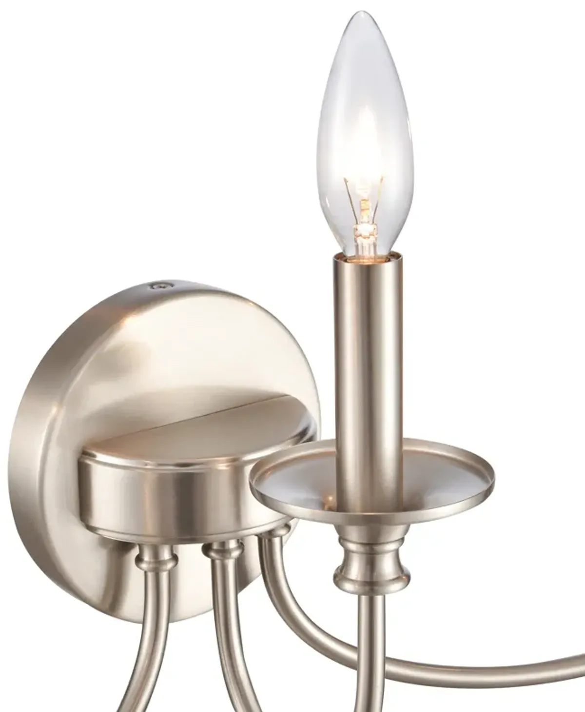 Cecil 22'' Wide 3-Light Nickel Vanity Light