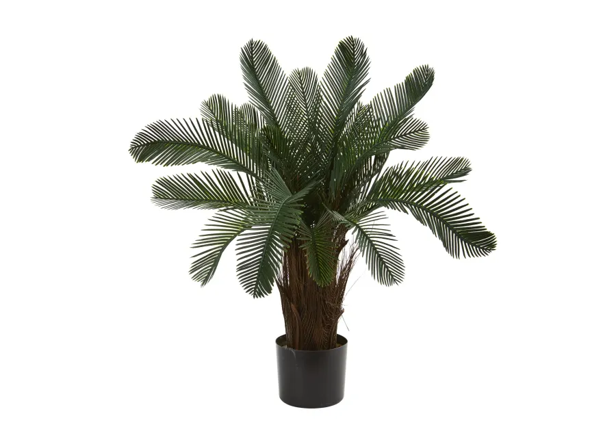 HomPlanti 2' Cycas Artificial Tree UV Resistant (Indoor/Outdoor)