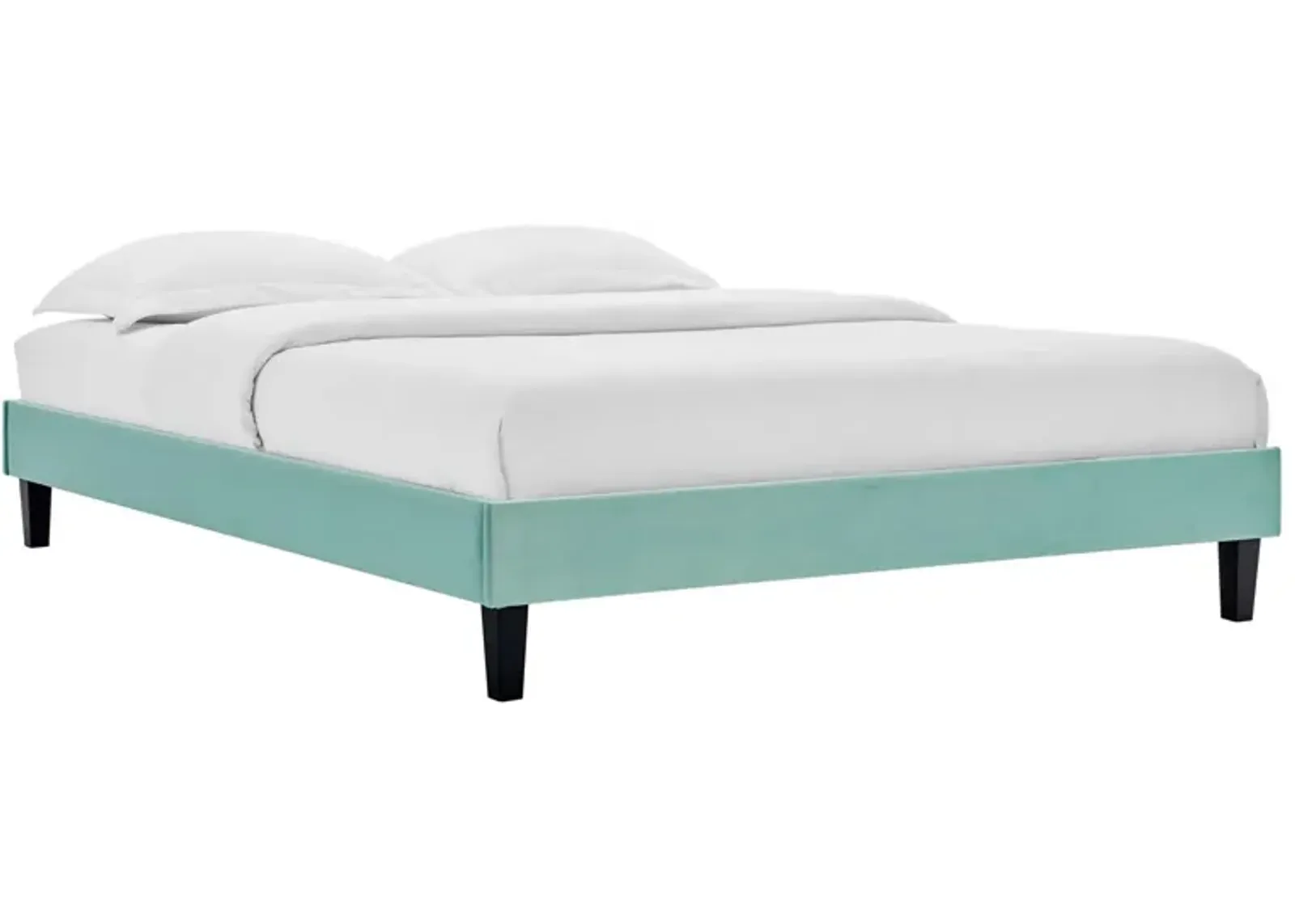 Modway - Reign Full Performance Velvet Platform Bed Frame