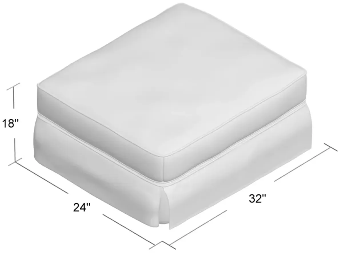 Horizon Upholstered Ottoman