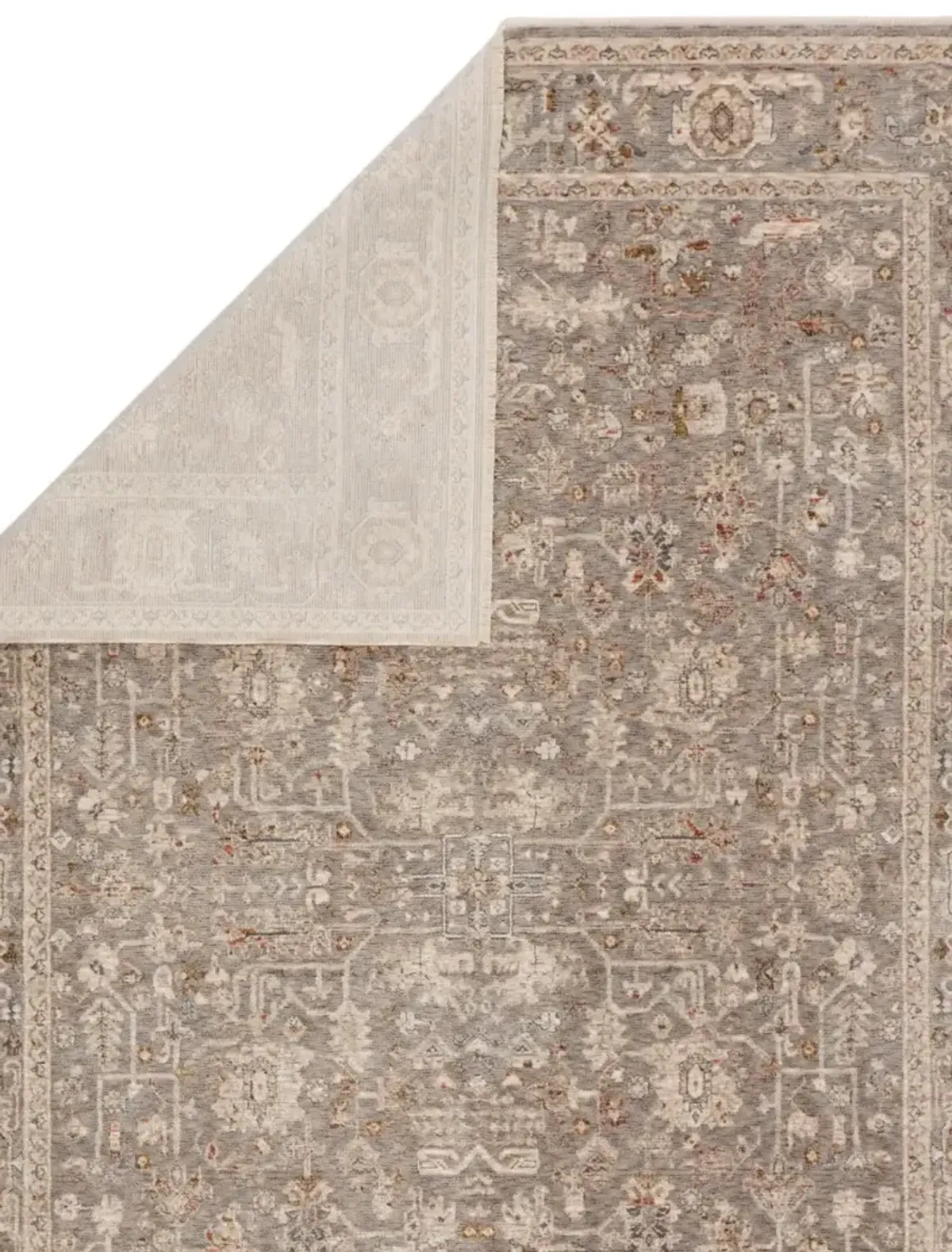 Valentia Amaris Gray 3' x 8' Runner Rug