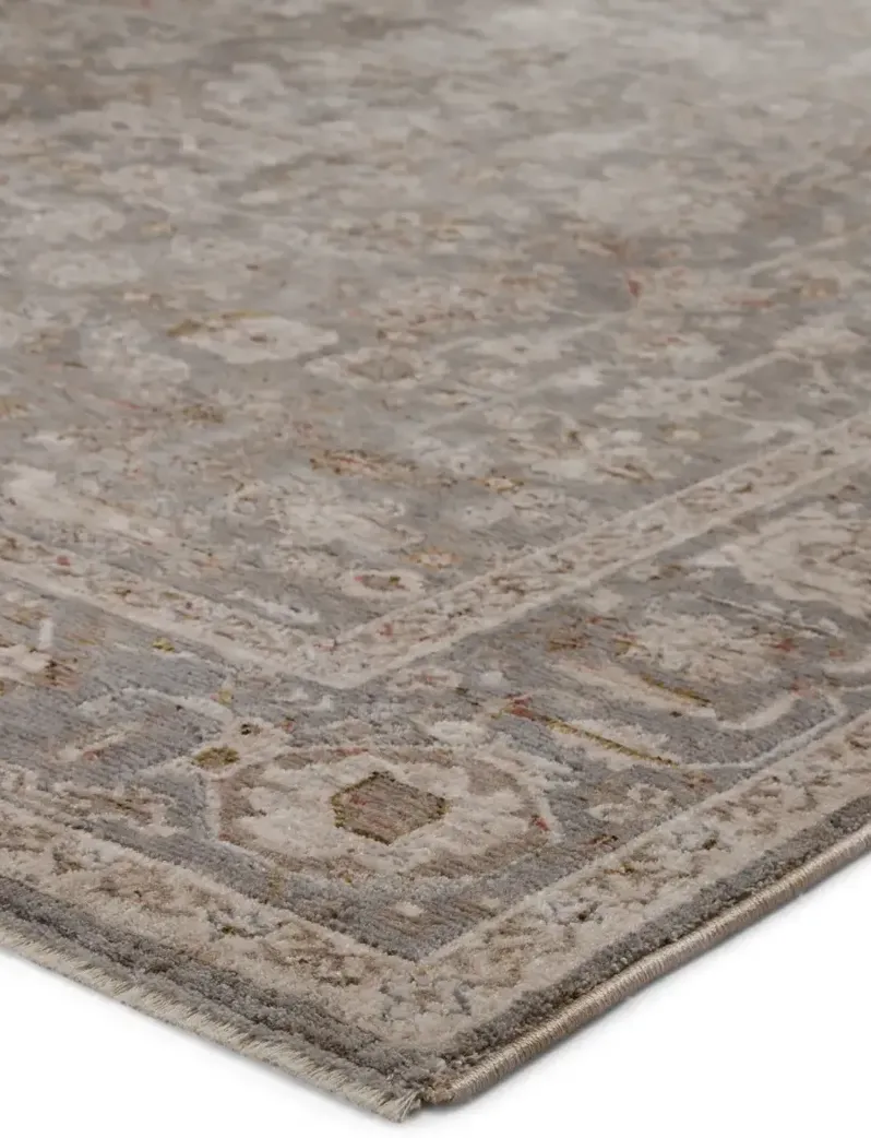 Valentia Amaris Gray 3' x 8' Runner Rug