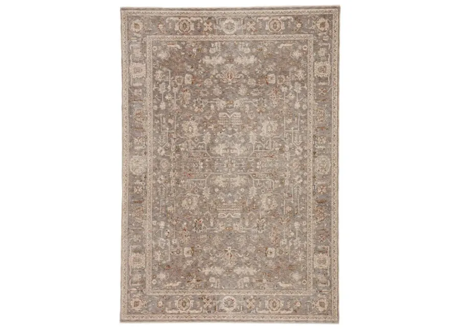 Valentia Amaris Gray 3' x 8' Runner Rug