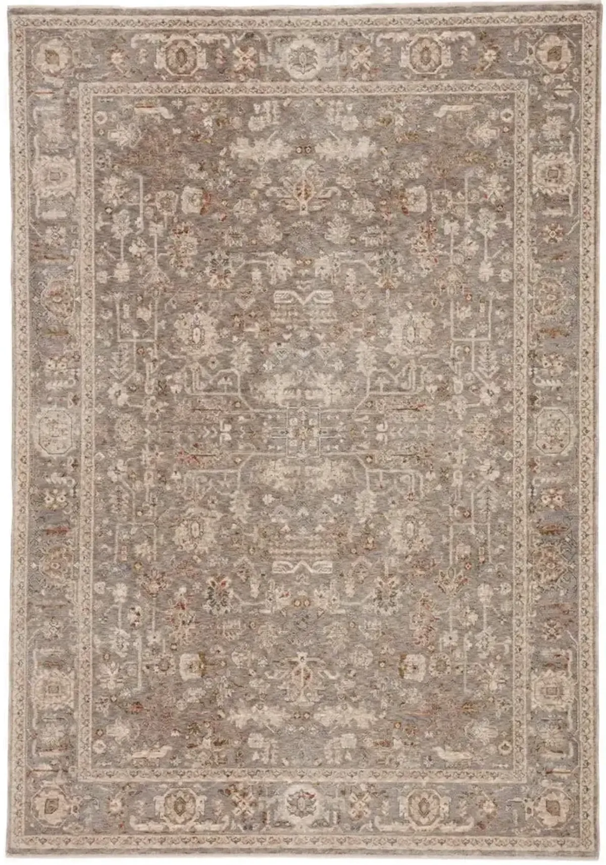 Valentia Amaris Gray 3' x 8' Runner Rug